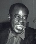 <b>Louis Armstrong, right, at VOA</b>