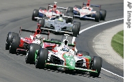 Tony Kanaan front in Practice for the Indy 500