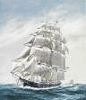<b>The Flying Cloud</b><br> (Image:www.eraofthe clipperships.com)